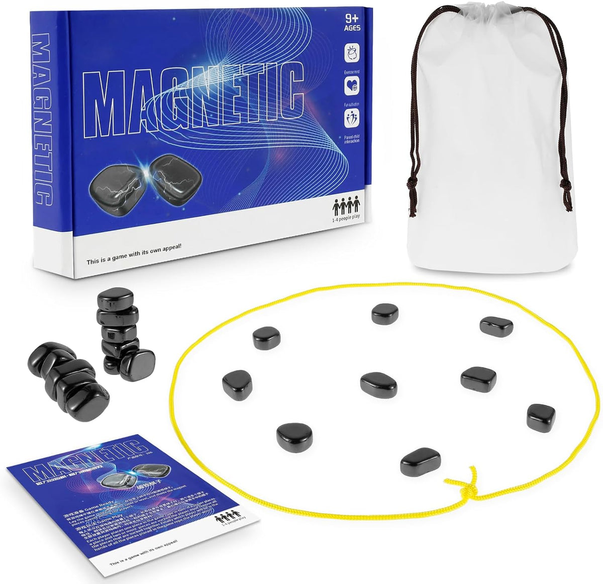 Magnetic Stones Battle Chess Game